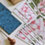 British Woodland Foxglove Notecards Set Of Eight Notecards And Envelopes, thumbnail 1 of 9
