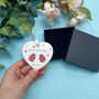 Valentine's Day Love Bug Ceramic Hanging Gift, thumbnail 3 of 6