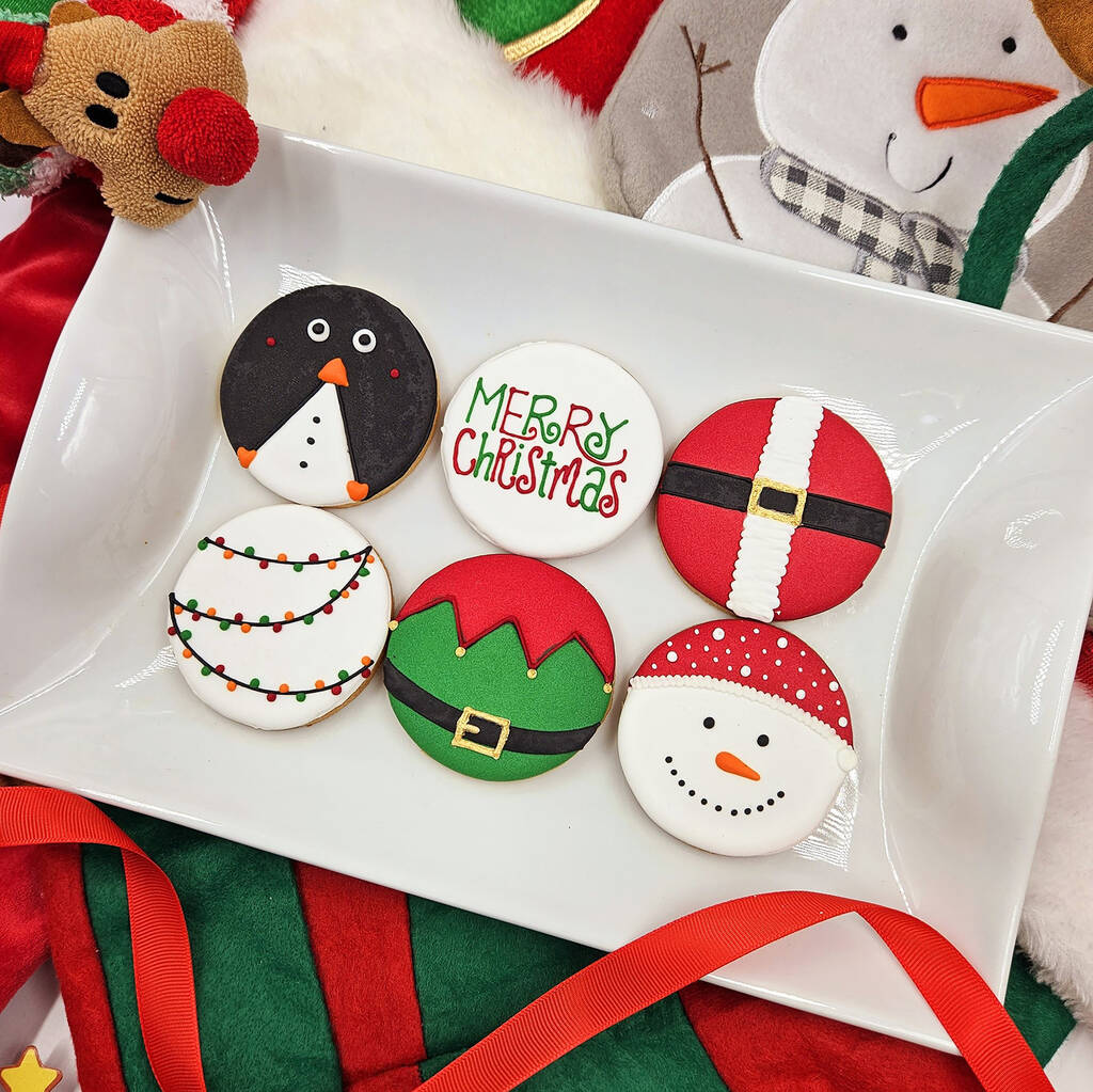 Festive Christmas Biscuits By The Bakeonomist