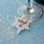 Welsh 'Good Health' Party Glass Charm, thumbnail 3 of 4