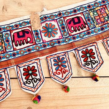 Traditional Indian Toran Hanging Door Decor, 4 of 12