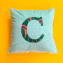 Personalised African Print Letter Cushion, thumbnail 2 of 9