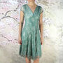 Vintage Style Aqua Lace Special Occasion Dress, thumbnail 1 of 6