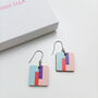Flow Wooden Drop Earrings, thumbnail 5 of 10