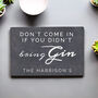 Personalised Gin Quote Metal Sign, thumbnail 2 of 4