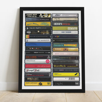 21st Birthday 2005 Music Print Personalised Gift, 5 of 8