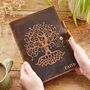 Personalised Tree Of Life Leather Refillable Journal, thumbnail 4 of 11