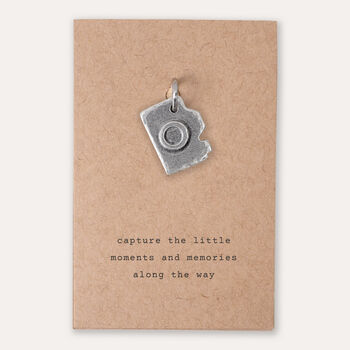 'Little Moments And Memories' Camera Charm, 3 of 4