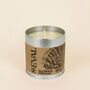 Sea Moss And Driftwood Scented Tin Candle, thumbnail 3 of 4