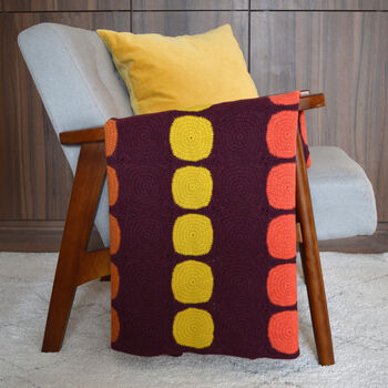 Retro Crochet Blanket Kit, 3 of 10