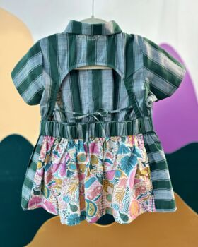 Jungle Bungle Printed Cotton Playsuit, 4 of 4