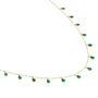 Fine Emerald Neclace On 18ct Gold Chain, thumbnail 1 of 2