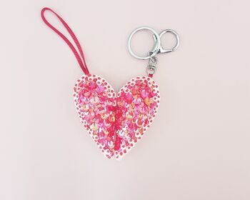 Heart To Heart Sequin Embroidery Kit, 3 of 6
