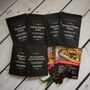 The Summer Six Pack! Six Great BBQ Rubs Gift Set with Recipe Cards, thumbnail 1 of 10
