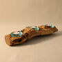 Molten Glass Candle Holder Triple Tealight Holder, thumbnail 3 of 12