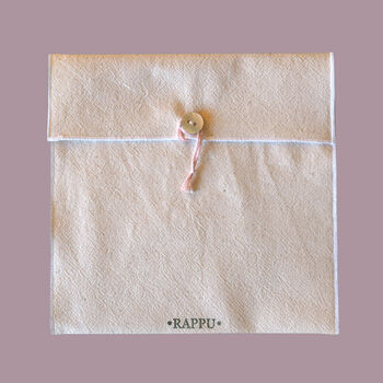 Reusable Eco Friendly Floral Pattern Card Blank Inside Or Optional Handwritten Message, 9 of 9