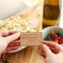 Personalised Wooden Ticket Stub Token, thumbnail 5 of 9