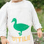 Personalised Kids Duck Apron, thumbnail 5 of 8