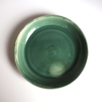 Handcrafted Jade Celadon Tea Boat, 3 of 5