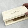 Personalised Wooden Bank Note Box, thumbnail 2 of 5