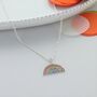 Sparkly Rainbow Necklace, thumbnail 1 of 2