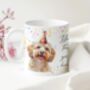 Personalised Cockapoo Birthday Congratulations Party Gift Mug B, thumbnail 1 of 2