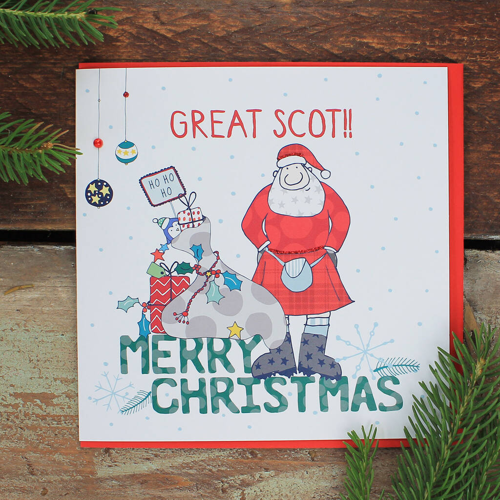 Scottish Christmas Cards Photos