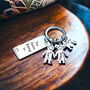 Personalised Keyring For An Auntie, thumbnail 1 of 4