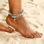 Bohemian Beach Charm Anklet, thumbnail 2 of 5