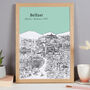 Personalised Belfast Graduation Gift Print, thumbnail 5 of 9