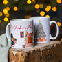 Personalised Cosy Christmas Tea Or Coffee Mug, thumbnail 1 of 4
