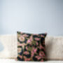 Pink And Green Snake Cushion Cover, thumbnail 3 of 5