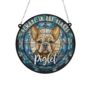 French Bulldog Tan Memorial Suncatcher, thumbnail 2 of 6