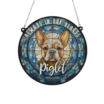 French Bulldog Tan Memorial Suncatcher, 2 of 6