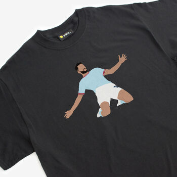Rodri Man City Football T Shirt, 3 of 4