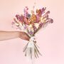 Betty Dried Flower Bridal Wedding Bouquet, thumbnail 4 of 5