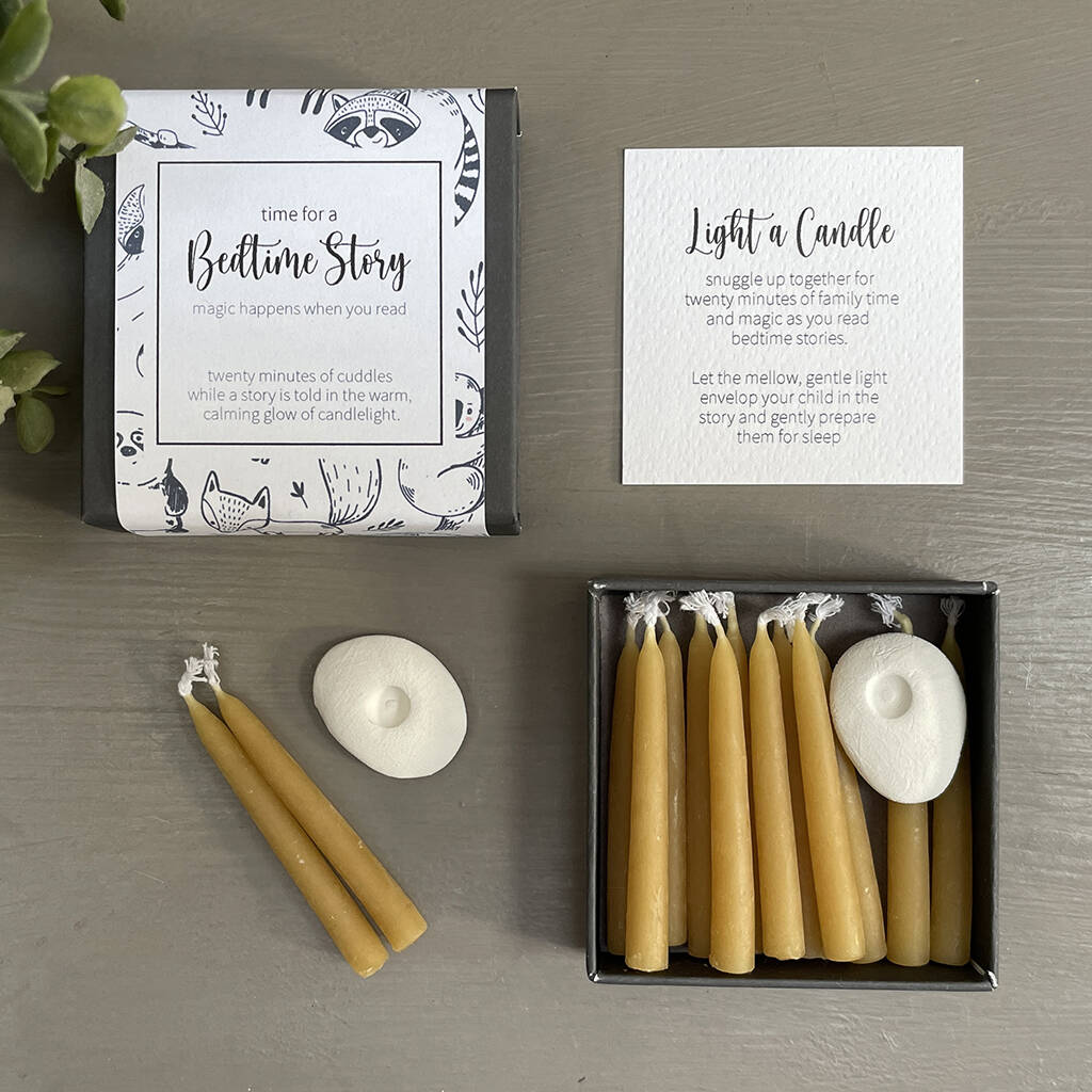 Time For 'A Bedtime Story' Relaxation Candle Set By Cotton & Grey