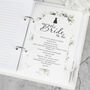 Personalised Floral Watercolour Wedding Planner, thumbnail 8 of 11