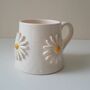 Handmade Ceramic Daisy Mug, thumbnail 4 of 12