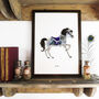 Aoide The Carousel Horse Art Print, thumbnail 1 of 9