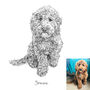Personalised Pen And Ink Pet Portrait, thumbnail 3 of 10