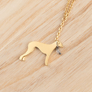 Whippet Necklace In Solid 925 Sterling Silver, 2 of 6