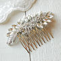 Vintage Style Wedding Hair Comb, thumbnail 2 of 6