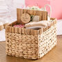 Personalised Vintage Woven Gift Basket, thumbnail 1 of 4