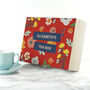 Personalised Vibrant Floral Tea Box With Tea, thumbnail 1 of 6