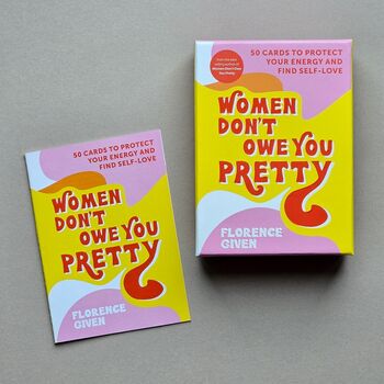 'Women Don't Owe You Pretty' 50 Self Discovery Cards, 2 of 4