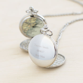Personalised Map Pocket Watch, 12 of 12