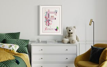 Personalised Alphabet Inspiration Posters, 3 of 12