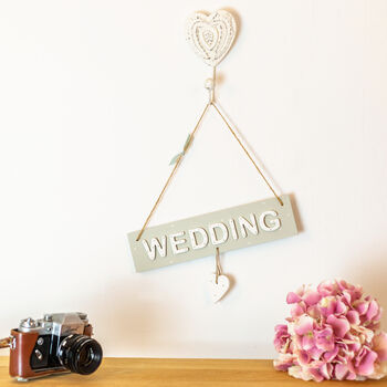 Wooden Wedding Sign, 2 of 2