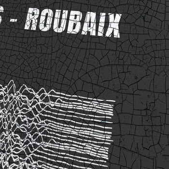 Paris Roubaix Disorder Cycling Poster Print, 2 of 4